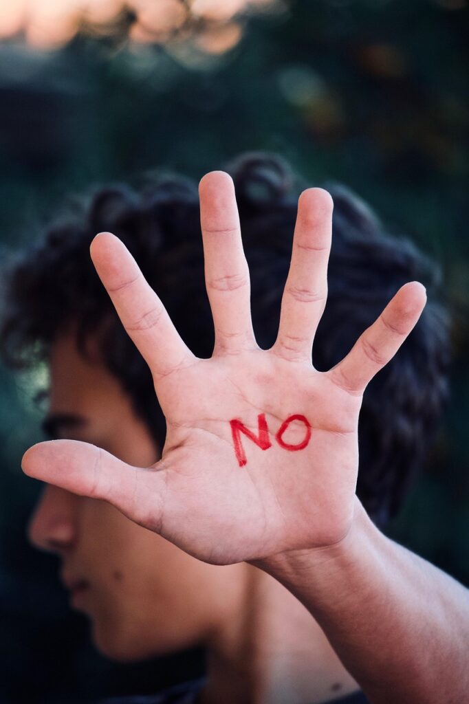 no, refuse, negative, disapprove, stop, reject, dislike, hand, refuse, refuse, refuse, refuse, refuse, negative, stop, reject, reject, reject, dislike